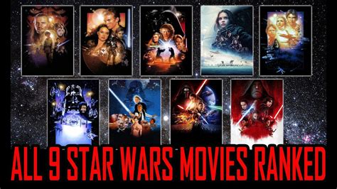 Either way, you'll get caught up! All 9 Star Wars Movies Ranked Worst to Best (With Star ...
