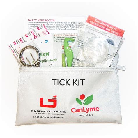 Tick Removal Kit Canlyme Canadian Lyme Disease Foundation Tick