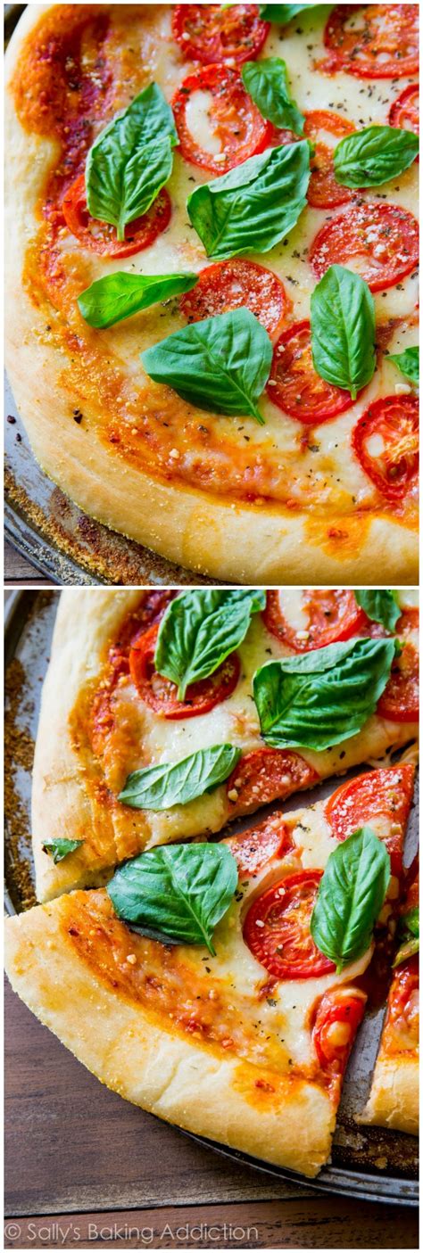 Topped with homemade pizza sauce, creamy mozzarella and fresh basil. Classic Margherita Pizza