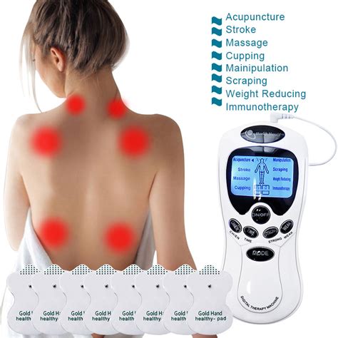 Massage Digital Therapy Acupuncture Electric Body Massage Pulse Tens 8 Models Digital Therapy
