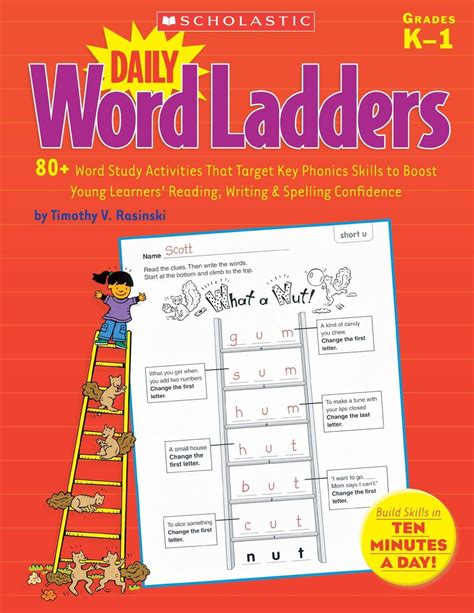 Daily Word Ladders Grades K 1 80 Word Study Activities That Target