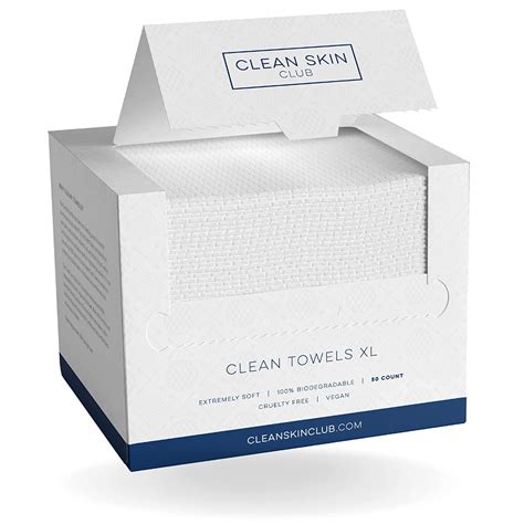 Clean Skin Club Clean Towels Xl Dermatologist Approved 100 Usda