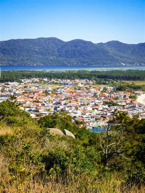 A View Of Barra Da Lagoa Village From Boa Vista Hiking Path