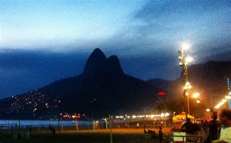 Night Rio Brazil Joy And Journey