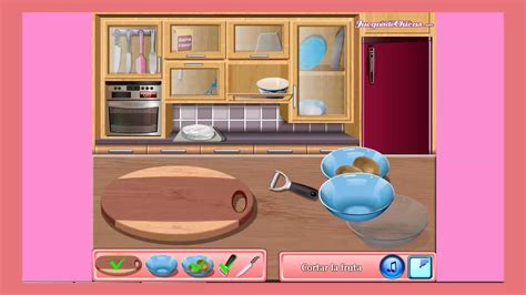 Juegos de cocinar gratis para niños y niñas. Juegos de cocina con sara tarta pavlova - YouTube