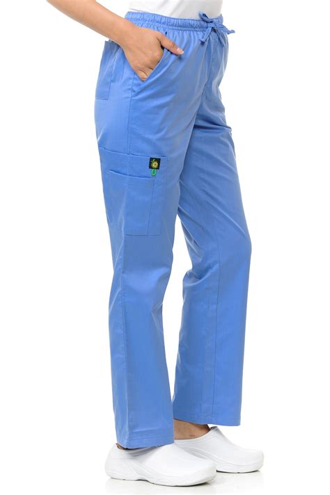 Unisex Citron Collection Three Pocket Cargo Scrub Pants Plus Sizes