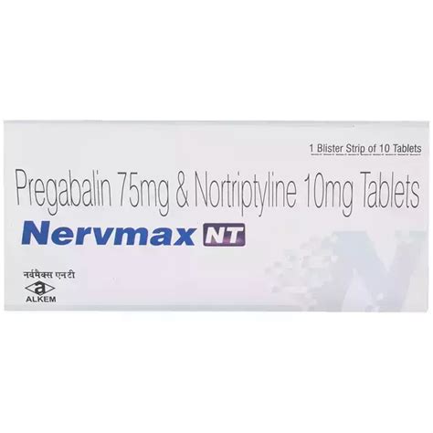 Nervmax Nt Tablet Uses Price Dosage Side Effects Substitute Buy