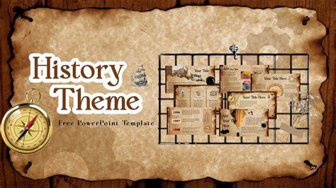 History Theme 5 Aesthetic Ppt Freetemplate Aesthetic History Youtube