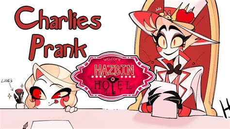 Charlies Prank Hazbin Hotel Comic Dub Hellpple HZ YouTube