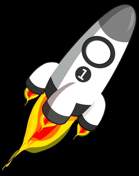 Cartoon Images Of Rocket Printable Template Calendar