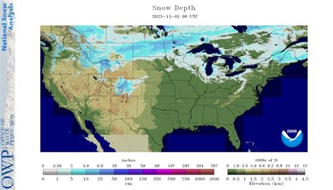 Snow Cover In The Lower 48 States At ‘record Levels For November 1st