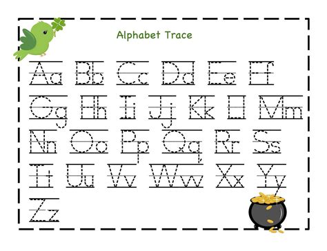 Kindergarten Alphabet Worksheets to Print | Activity Shelter