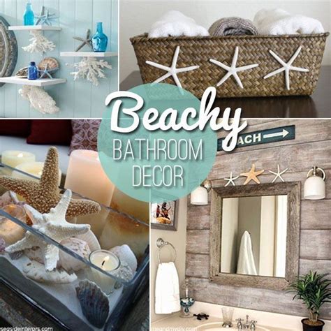 Kids Beach Bathroom Seashell Bathroom Decor Ocean Themed Bathroom