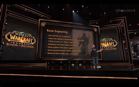 Rune Engraving And New Class Runes Revealed During Wow Classic Season