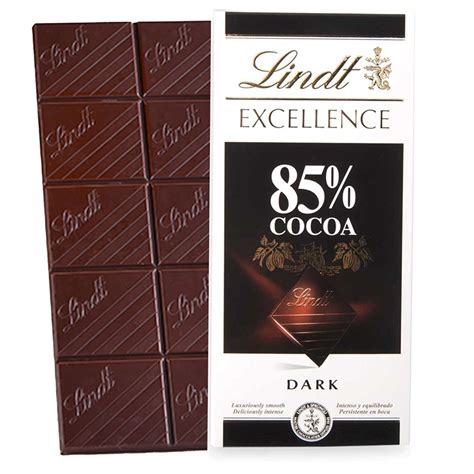 Swiss Chocolates Lindt 85 Cocoa Dark Chocolate 100g Buy Now At 299