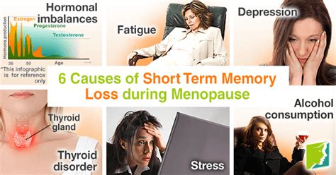 It could happen because of stress, depression or lack of nutrients. 6 Causes of Short Term Memory Loss during Menopause