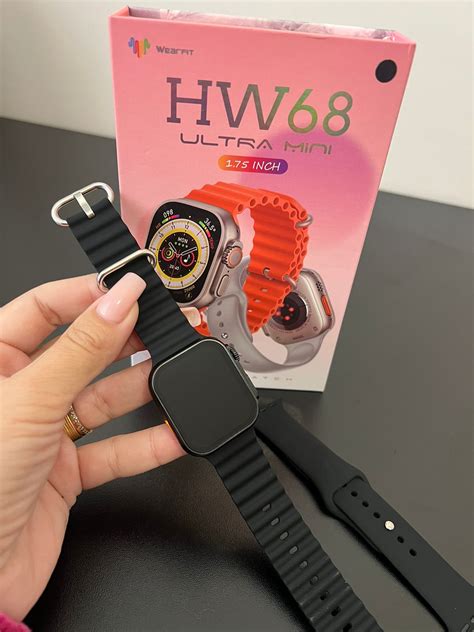 Smartwatch Hw68 Ultra Mini 41mm Preto Vm