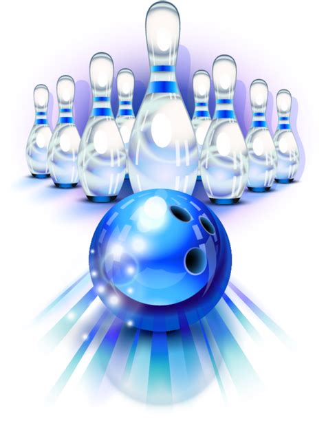 Mq Blue Bowling Pins Bowling Blue Clipart Png Transparent Background