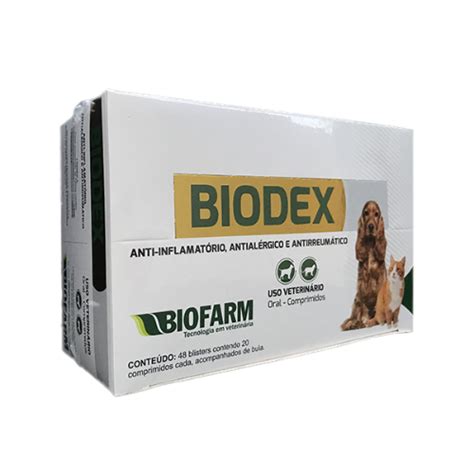 Biodex Display C 48 Blisters De 20 Comprimidos Cada Biofarm Loja