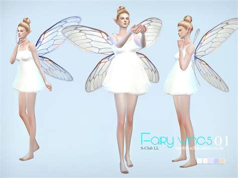 Fairy Wings 01 By S Club Ll At Tsr Sims 4 Updates