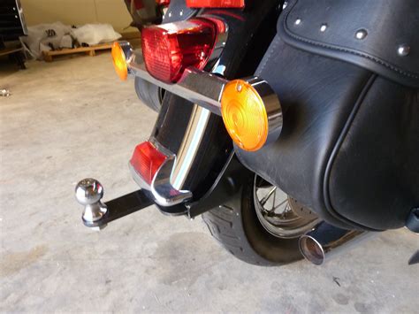 Black Harley Softail Hitch 1984 To 2017 Us Hitch