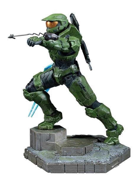 Master Chief With Grappleshot 10 Statuette At Mighty Ape Nz