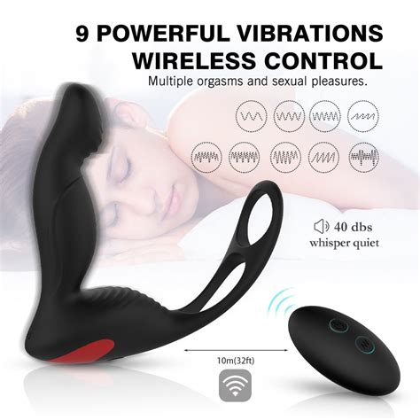 3 In 1 Remote Controlled Vibrating Prostate Massager Lustlia