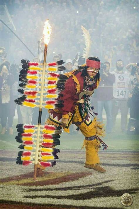Chief Osceola Only Gets Off Renegade To Plant The Spear When We Play Uf