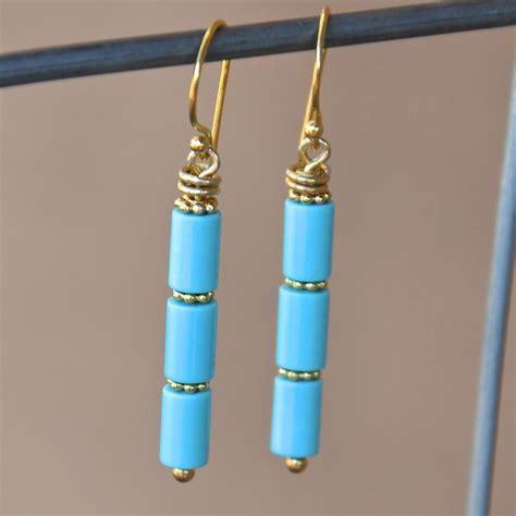 Museum Certified Rare Natural Sleeping Beauty Turquoise Earrings