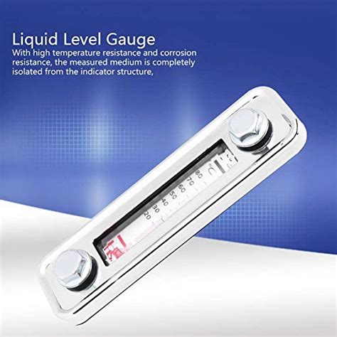 Hydraulic Oil Level Gauge With Thermometer Max 80 C176 F Fluid Level