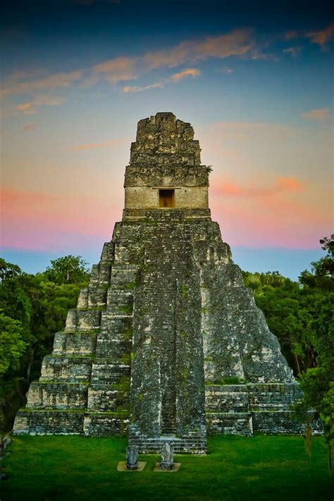 Tikal Guatemala Legendary Mayan City Deep In The Jungle With Temples