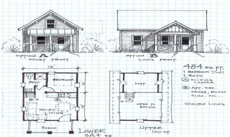 17 Amazing Cabin Plans With Loft And Porch Home Building Plans