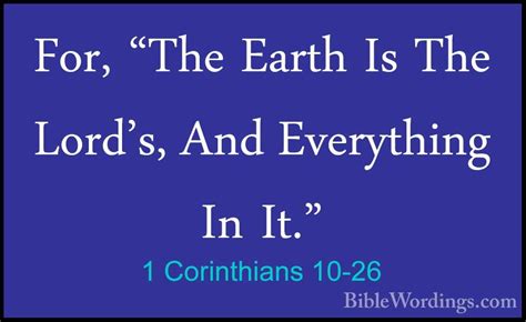 1 Corinthians 10 Holy Bible English
