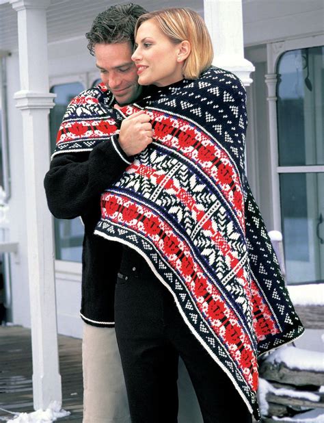 A lovely knit, easy wash blanket. Nordic Lap Blanket - Patterns | Yarnspirations | Blanket ...