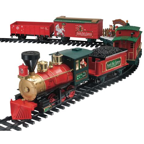 6 Carriage North Pole Express Christmas Train Set Christmas Train Set