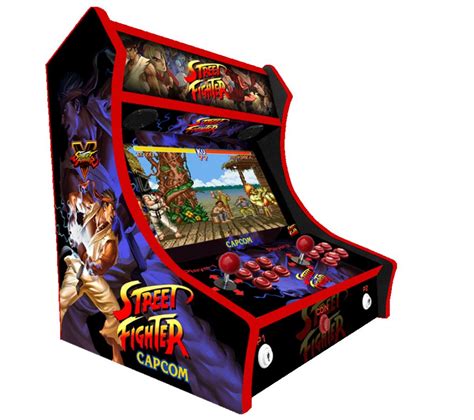 2 Player Bartop Arcade Machine Street Fighter Themed Multi Player Arcade Machine Arcade Geeks