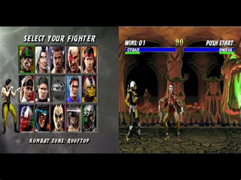 Mortal Kombat Ps One Vers O Que Poucos Jogaram Gameplay Comentado Youtube