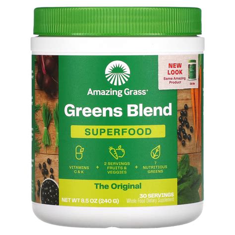 Amazing Grass Greens Blend Superfood The Original Oz G