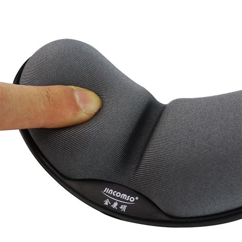Antiskid Memory Foam Mouse Pad Support Wrist Rest Mat Ergonomic Healthy