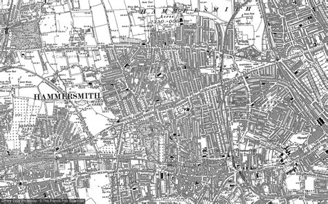 Old Maps Of Bedford Park Francis Frith