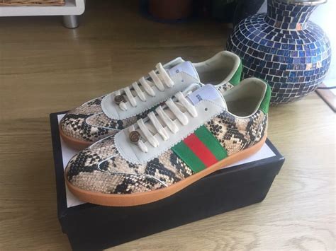 Mens Gucci Snakeskin Shoes Trainers Size 10 Uk In Chatham Kent