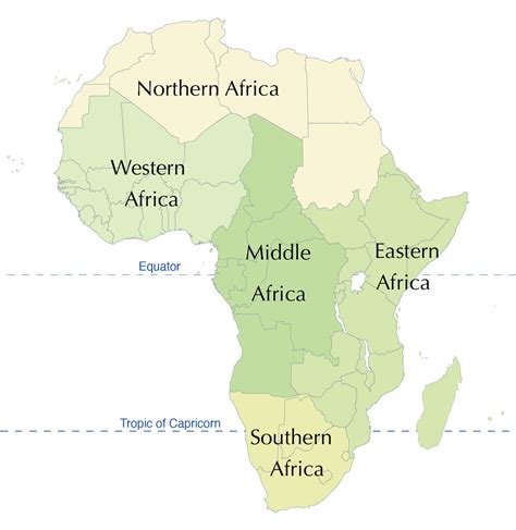 Countries By Continent African Countries Nations Online Project