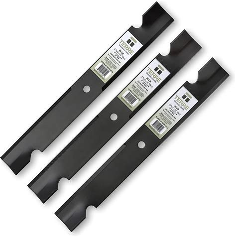 Terre Products 3 Pack High Lift Lawn Mower Blades 61