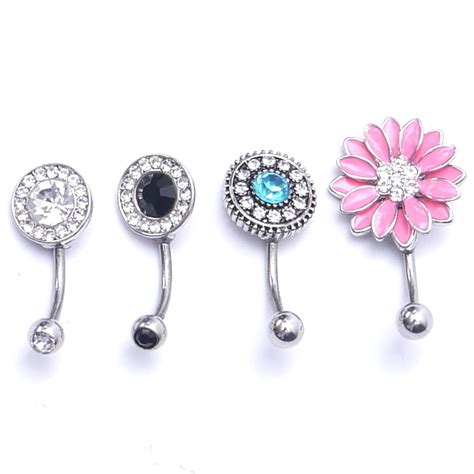 Buy Sexy Dangle Navel Belly Button Rings Belly Navel Piercing Surgical Steel