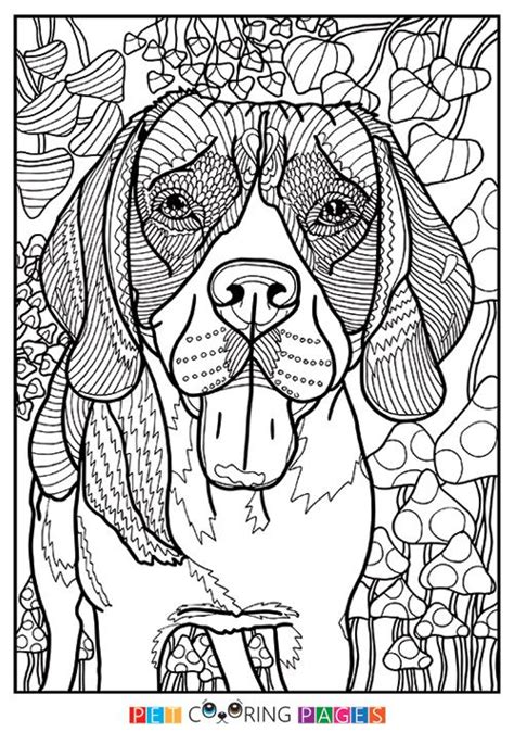 Dog Colouring Sheets For Adults Richard Fernandezs Coloring Pages