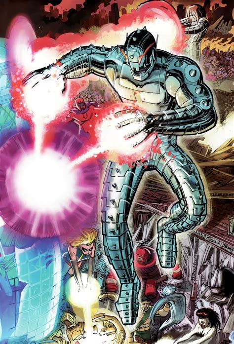 Ultron By John Romita Jr Superman Art John Romita Jr Comic Books Art