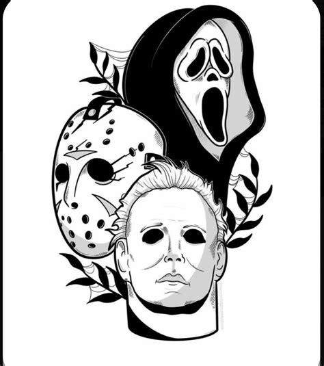 Horror Movie Tattoos Spooky Tattoos Halloween Tattoos Scary Movies