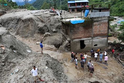Floods Landslides Kill 23 In Nepal Dozens Missing