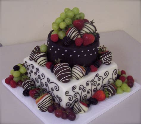Cake Design With Fruits The Cake Boutique