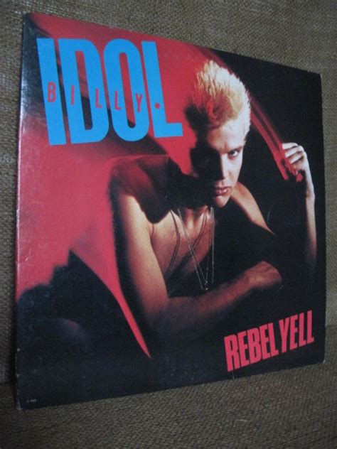 Vintage 1983 Billy Idol Album Rebel Yell